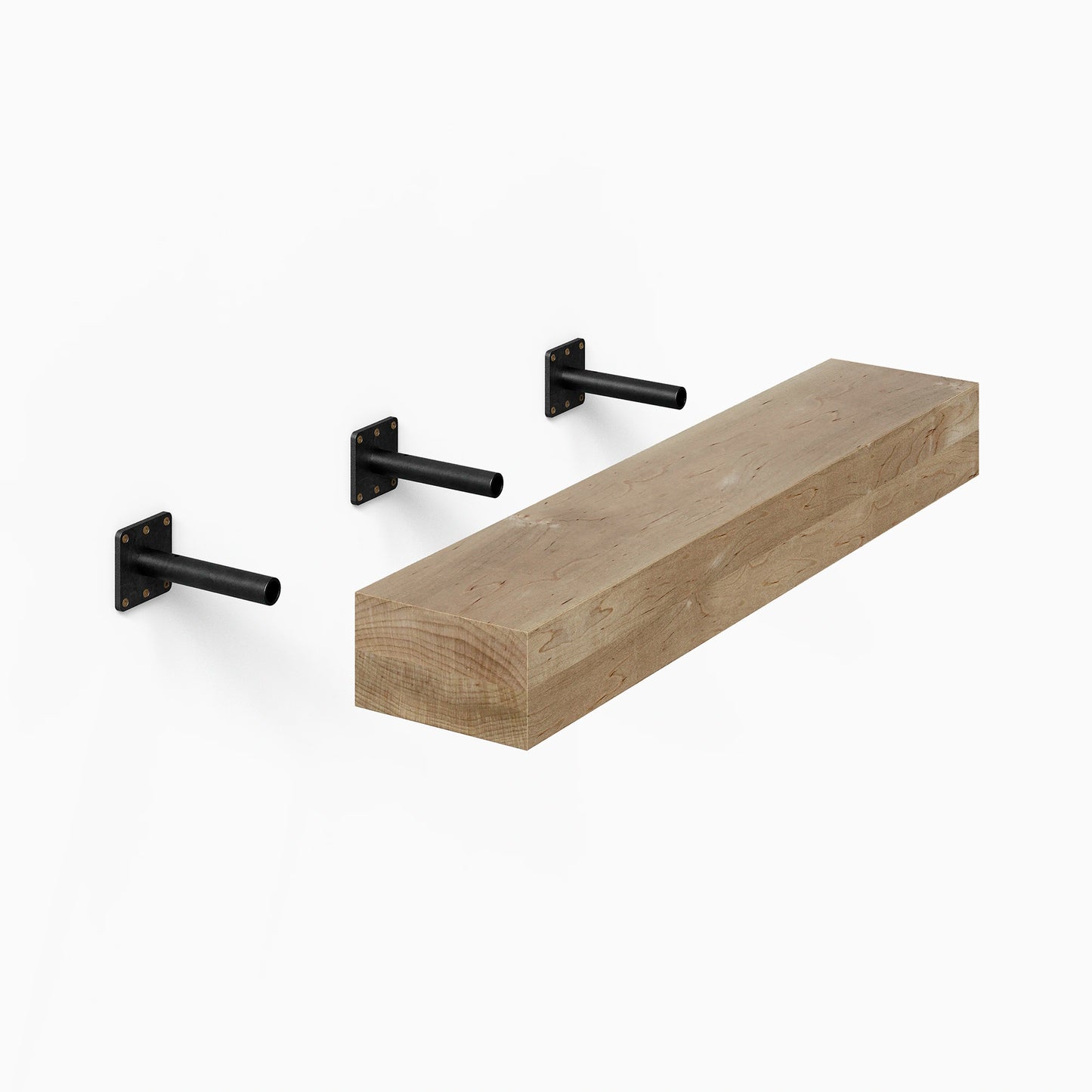 Glenn Single Rod Floating Shelf Brackets