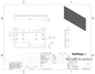 0501608 AVRAME Steel Trio Plate 2 Center Joist (Unbent)