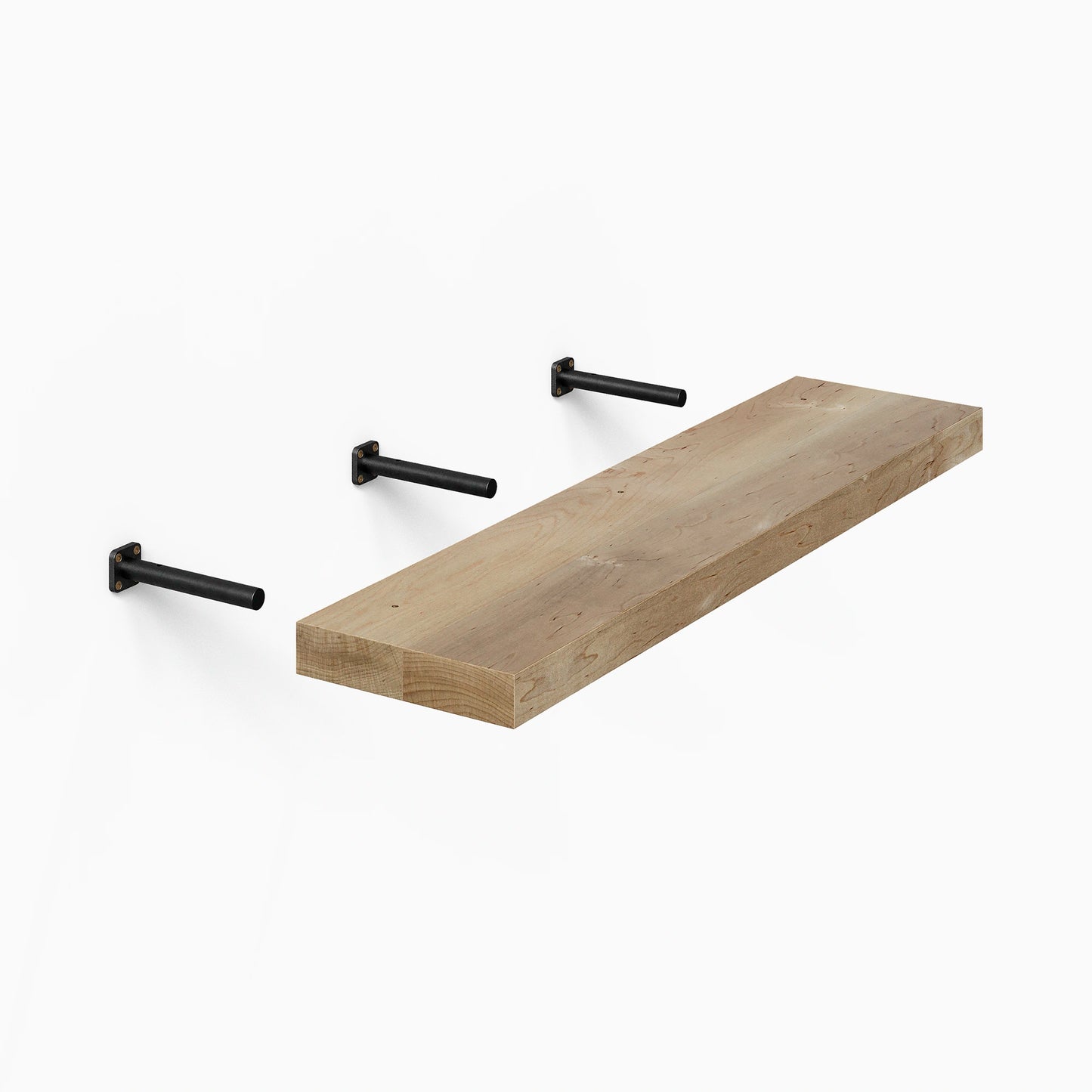 Aksel Single Rod Floating Shelf Brackets