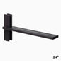 Yuri XD Floating Desk Bracket (Black Primer)